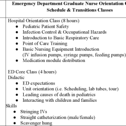 Emergency nursing orientation 3.0: burns