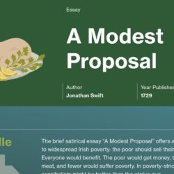 A modest proposal annotated pdf