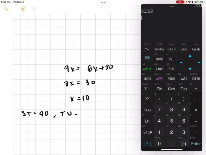 If t is the midpoint of su what is st