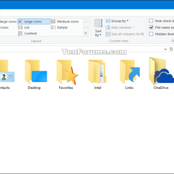 Windows libraries show creators update