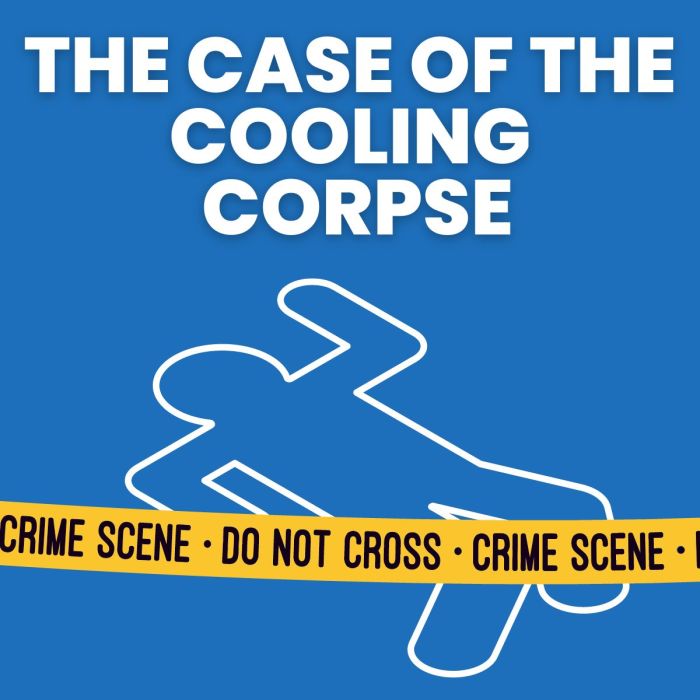 Cooling corpse case ppt powerpoint presentation